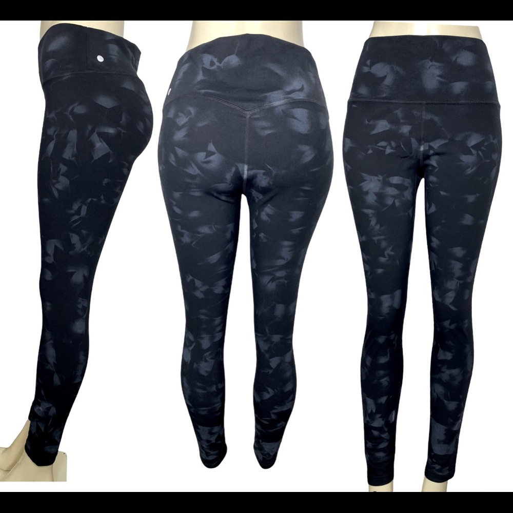 Zella Women’s High Waist Leggings Yoga Pants Black Grey L